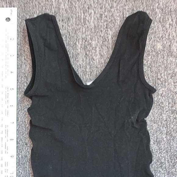 Layering Tank Dance Pullover Top Semi-Sheer New - Picture 4 of 8